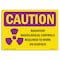 Signmission OSHA RADIATION Radiation Contamination Radiological 10in X 7in Rigid Plastic, 7" H, 10" W, Landscape OS-CR-P-710-L-10201 - alternate 1